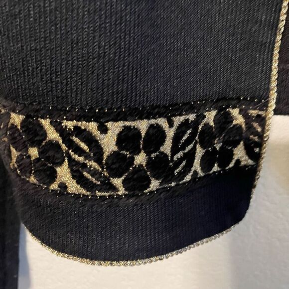 Women's Jeffrey & Dara By Linda Hutley Vintage‎ 80's Cropped Jacket Sz 8 - Picture 8 of 10